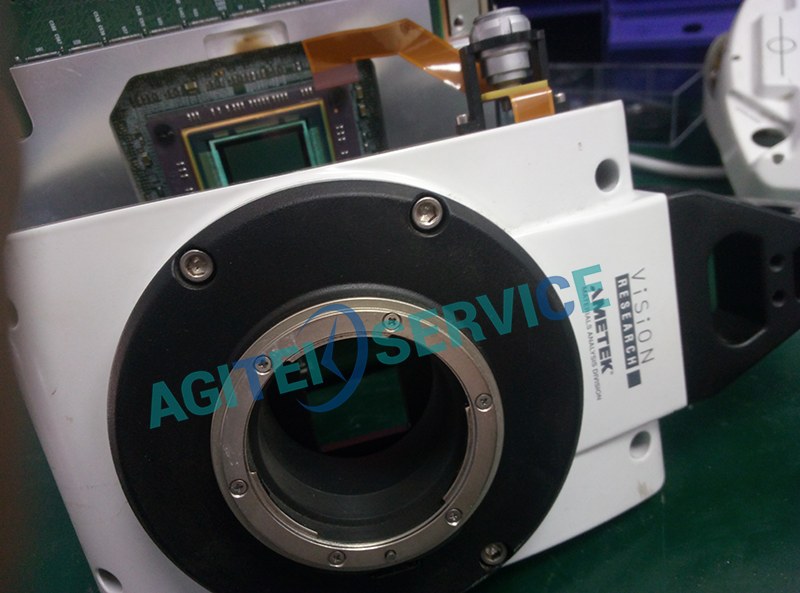 AMETEK高速摄像仪V711屏幕有条线维修